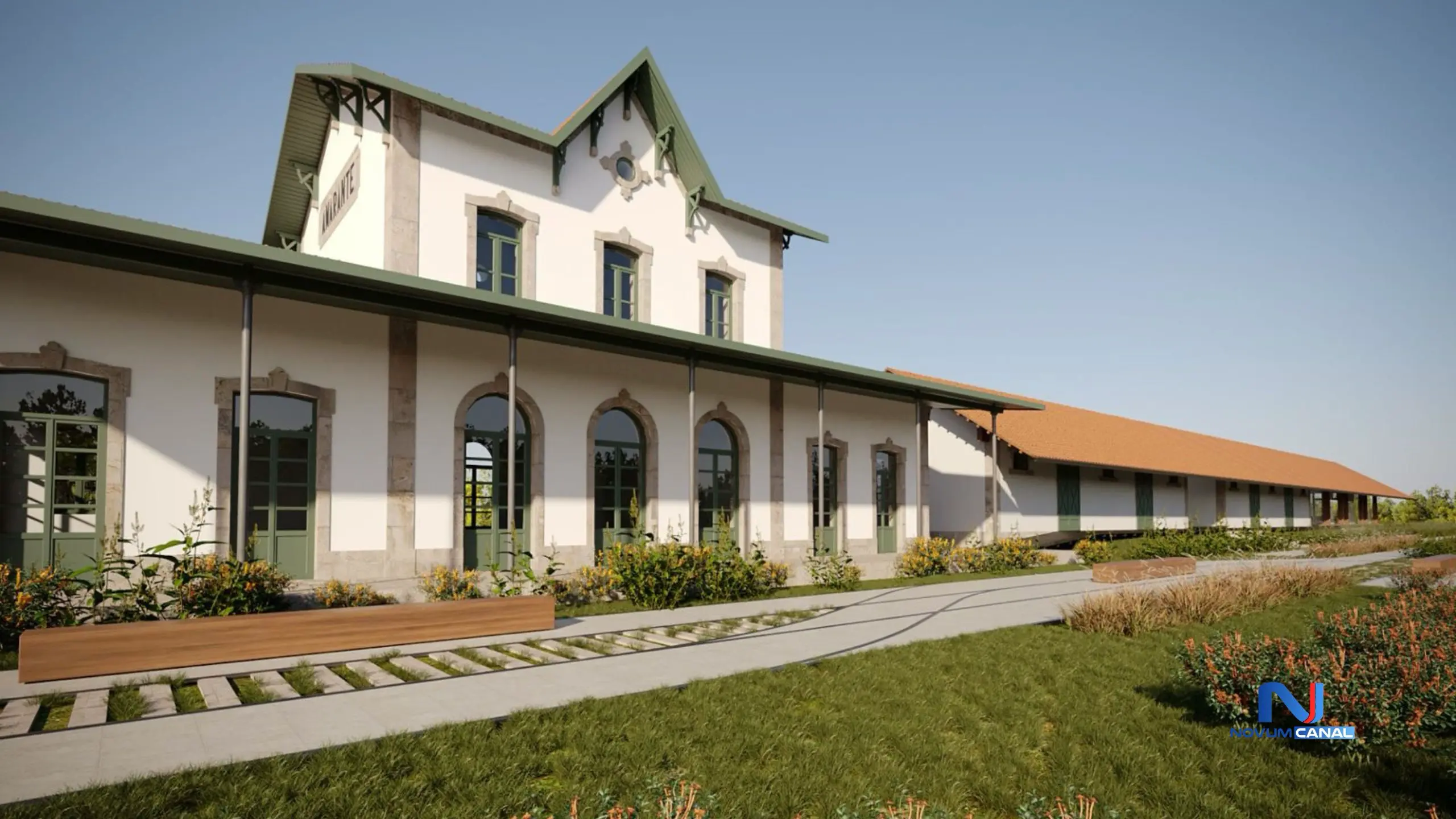 Antiga estação ferroviária de Amarante