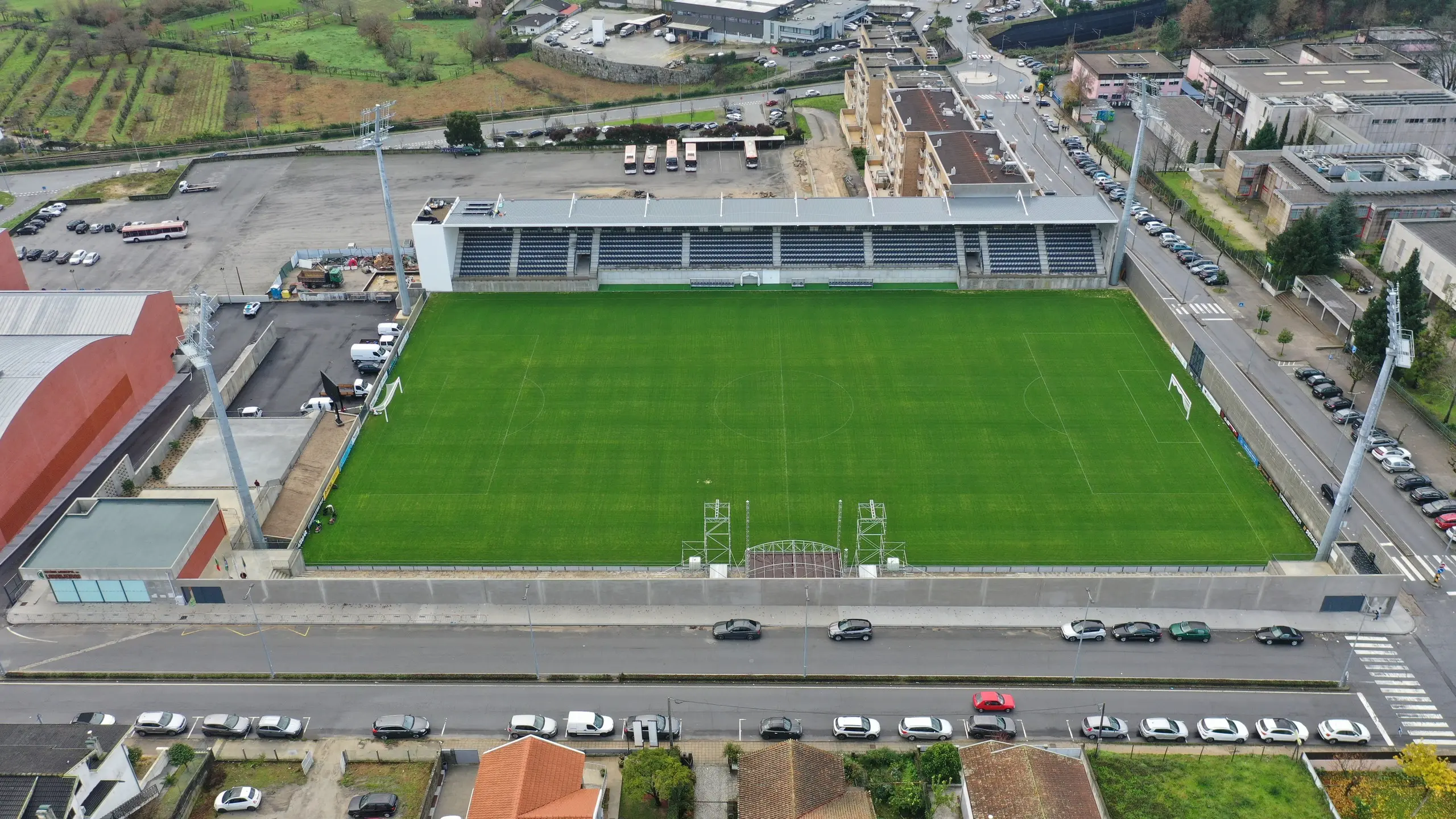 Estádio Municipal das Laranjeiras após a reabilitação